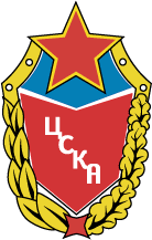 Логотип футбольного клуба ЦСКА в векторе