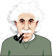 Векторное изображение Эйнштейна