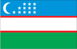 флаг Узбекистана в векторе