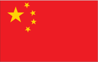 флаг Китая в векторе