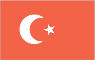 флаг Турции в векторе