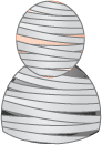 иконка мумия в векторе