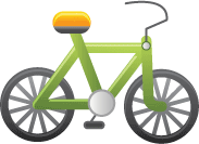 Велосипед в векторе