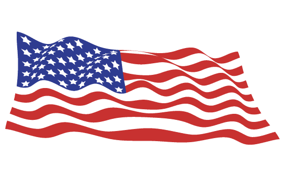 Развивающий флаг США