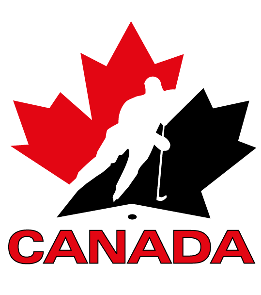 Логотип сборной команды Канады по хоккею в векторе